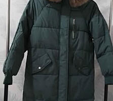 Женская парка 120 см в высоту, на зиму НОВАЯ