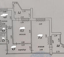 Продам 2-х ком. кв. 5/9 Хомутяновка г. Бендеры жилая.
