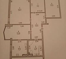 Продам квартиру 94 кв. м., 8/16, ул. Ак. Вильямса/Люстдорфская дор.