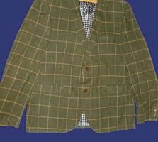 Крутой, стильный, льняной, пиджак, унисекс, next, italian fabric