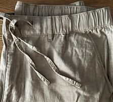 Продам мужские льняные джоггеры фирмы Uniqlo, размер (48-50)