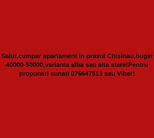 Cumpar amartament