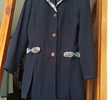 Темно синий женский жакет немецкий 38р-р. (42/44), (качество).