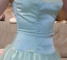 Vind Rochie de bal\ceremonii, p\u virsta13-14ani, mar. -S, H= 160-165cm.