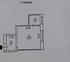 1к. Проспект Свободы. Общая площадь 16 м. Капитальный ремонт.