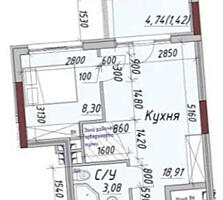 Продам квартиру 32.8 кв. м., 1/6, новый дом, жк Пространство на Маячном