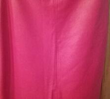 Новая кожаная юбка немецкий 38р-р (44), на подкладе.