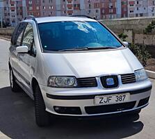 Seat Alhambra 2007; 1.8 бензин/метан; 6-ти КПП; нейтральные номера