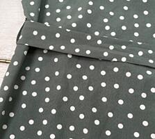 Женское летнее платье в горошек. Размер 52