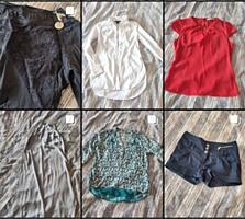 Женские вещи. Рубашка. Платье. Куртка. Брюки для беременных р. 44