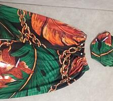 (Новое)Комплект из двух единиц, ванная юбка и шапочка для фена