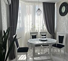 Большая, стильная 3-комнатная квартира с современным ремонтом и ...