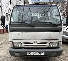 Компания продает грузовик Nissan Cabstar 2003 года, на ходу. Рабочий.