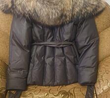 Продам куртку пуховик S - M (Мех - натуральный песец)