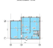 Балка. ул. Юности. 2ком новострой, серый вар. Автономка, 1-6-7-8-9 эт.