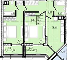 31660 Продается 2-комнатная квартира в ЖК Модерн ...