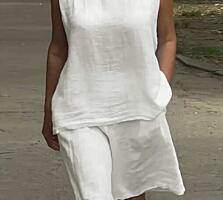 Новый летний женский костюм (шорты + майка)