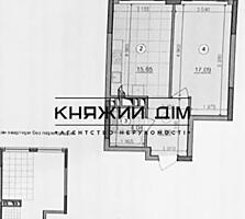 Продається 1-кімнатна квартира, розташована в новобудові у ЖК Діброва 