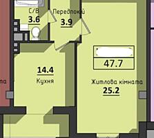 31995. В продаже однокомнатная квартира в жилом ...