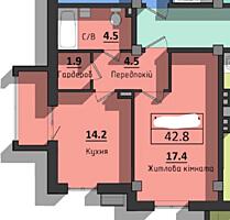 31996.  В продаже однокомнатная квартира в жилом ...