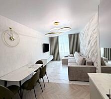 В продаже двухкомнатная квартира в Жемчужине. 19-й этаж, красивый вид 