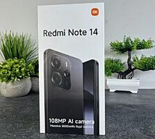 СЯОМИ Redmi Note 14 4G 8/256 - 190$ (НОВЫЙ) в подарок наушники!
