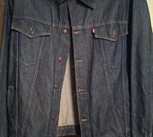Б/у Мужская джинсовая куртка 4XL р-р.