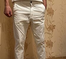 Мужские белые брюки