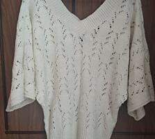 Джемпер/жилетка ажурный (р-р М)