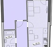 Евро-двухкомнатная квартира в ЖК Атмосфера Аркадия