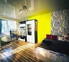 Parc. Sec. Riscani. 1 camera. Reparatie Medie! Mobilat Complet!!!