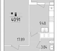 36029. В продаже 1-комнатная квартира в ЖК 67 ...
