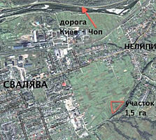 продаж ділянка комерційного призначення Свалявський, Свалява, 74850 $