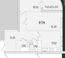 35990 Продам двухкомнатную квартиру на Краснова ...