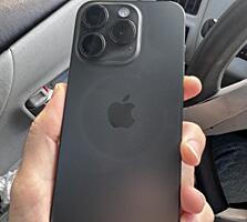 iPhone 15 pro 256 черный титан 800$ полный комплект