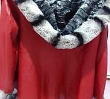 Турецкая кожаная куртка, двухсторонняя, из натуральной кожи.