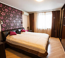 Теплая солнечная 3-комнатная квартира с видом на Парк Победы. ...