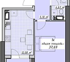 36231 Продам 1-комнатную квартиру в ЖК ...