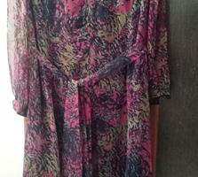 Новое нарядное платье немецкий 48р-р (52)на подкладе чехол