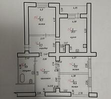 Продам трёхкомнатную квартиру. Можно под офис