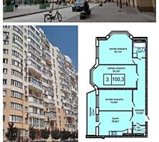 Твій сімейний простір у серці Таїрова! 4/17. 102 м2.