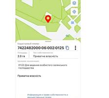 продаж ділянка сільськогосподарського призначення Корюківський, Корюкі