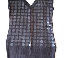 Туника. Дубленка