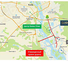 продаж ділянка під житлову забудову Бориспільський, Гнідин, 1986000 $