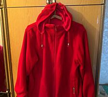 Продам куртку красную 52-54