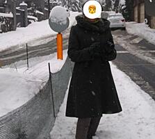 Продам зимнее пальто и кожаную куртку демисезон