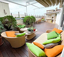 Шикарная 3х уровневая квартира с террасой на Фонтане