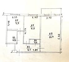2 комнатная квартира