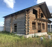 Сруб из закарпатского леса на участке 11 соток в с. Нерубайское