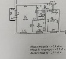 2-комнатная, Ленинский, 2 этаж/5, Коммунистическая- 16000 дол.